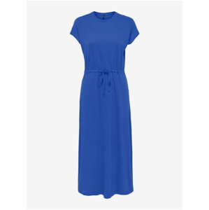 Blue women's basic midi dress ONLY May - Women