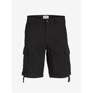 Black Men's Cargo Shorts Jack & Jones Cole - Mens