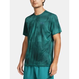 Under Armour T-Shirt Vanish Elite Vent Prtd SS-BLU - Men's