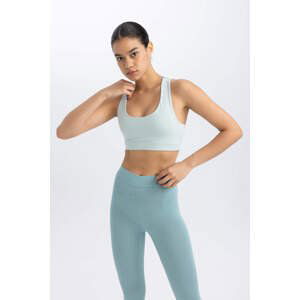 DeFactoFit Crew Neck Sports Heavy Fabric Bra