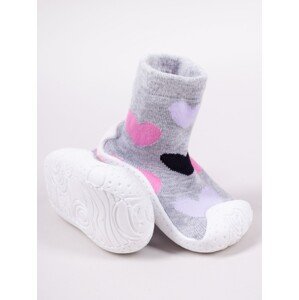 Yoclub Kids's Baby Girls' Anti-Skid Socks With Rubber Sole