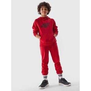 4F jogger sweatpants for boys - red