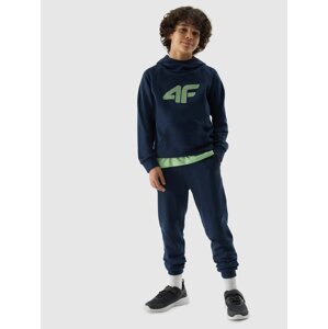 4F jogger sweatpants for boys - navy blue