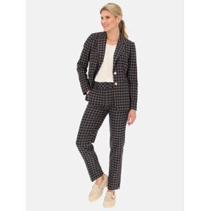 Potis & Verso Woman's Trousers Max Navy Blue