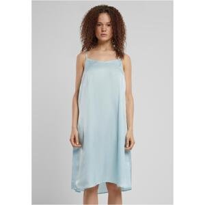 Women's Viscose Satin Nightgown - Blue