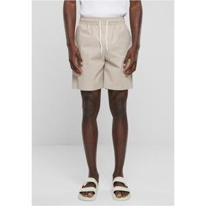 Men's Seersucker Shorts - Beige