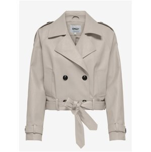 Creamy women's faux leather jacket ONLY Vera - Women