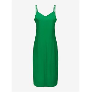 Green women's satin dress ONLY Sia - Women