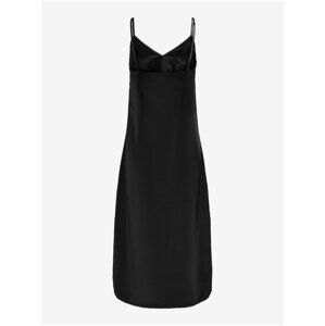 Black Women's Satin Dress ONLY Sia - Women