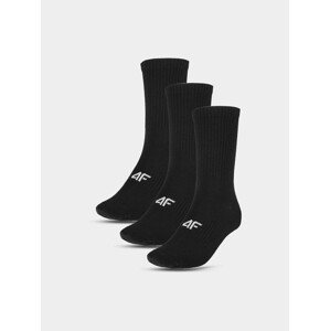 Women's Casual Socks Above the Ankle (3pack) 4F - Black