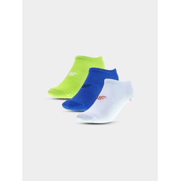 Boys' Casual Ankle Socks (3Pack) 4F - Multicolor