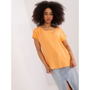 Light orange viscose blouse SUBLEVEL