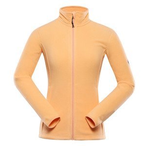 Women's fleece sweatshirt ALPINE PRO SIUSA peach