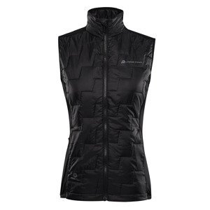 Women's vest with merino filling ALPINE PRO NERCA black
