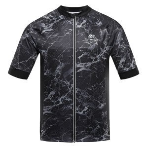 Men's cycling jersey ALPINE PRO SAGEN frost gray variant pb