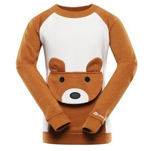 Children's sweatshirt ALPINE PRO KOLRO meerkat variant pb