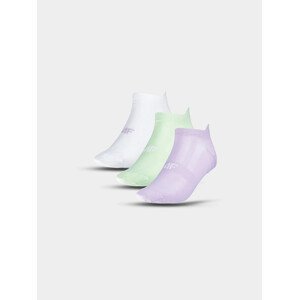 Women's Sports Socks Under the Ankle (3Pack) 4F - Multicolor