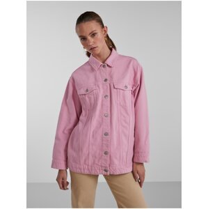 Pink Women's Oversize Denim Jacket Pieces Tika - Women's