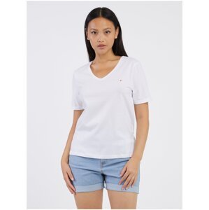 White Women's T-Shirt Pieces Fawna - Women