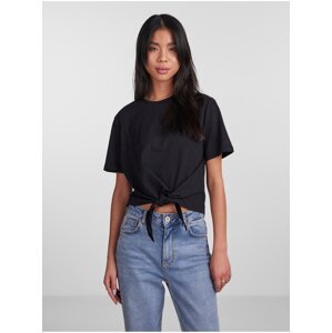 Women's Black T-Shirt Pieces Tia - Women