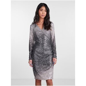 Women's Silver-Gray Sequin Dress Pieces Delphia - Women's