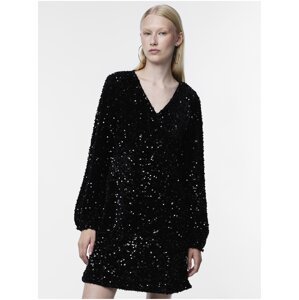 Black Women's Sequin Dress Pieces Kam - Women's