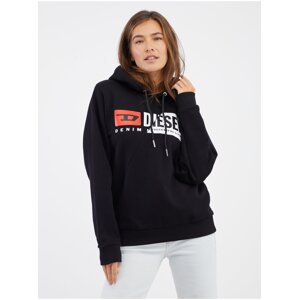 Black Women's Hoodie Diesel - Women