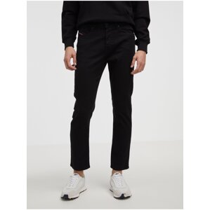 Black Men's Straight Fit Diesel Jeans - Men's