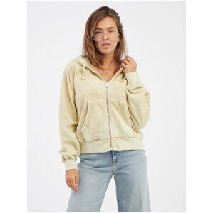 Beige Women's Diesel Zipper Hoodie - Women