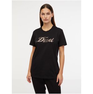 Black women's T-shirt Diesel T-Sily - Women