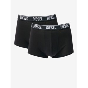 Set of two men's boxer shorts in black Diesel - Men