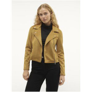 Women's Mustard Jacket in Suede Vero Moda Jose - Women