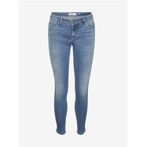 Light Blue Women's Skinny Fit Jeans Vero Moda Sylvia - Women