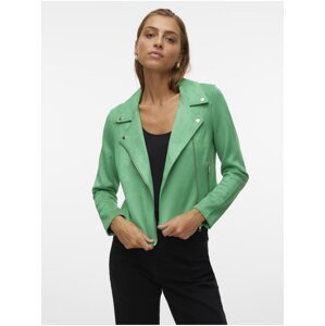 Vero Moda Jose Green Women's Suede Jacket - Women