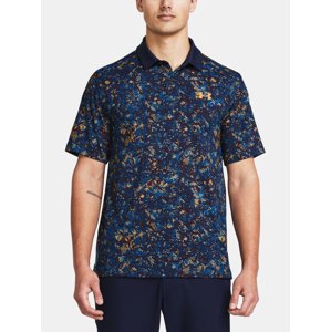 Under Armour T-Shirt UA T2G Printed Polo-BLU - Men's