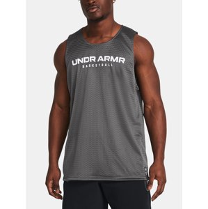 Under Armour Tank Top Baseline Reversible Tank-GRY - Men's