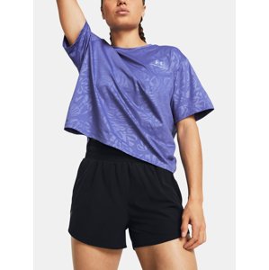 Under Armour Vanish Energy Emboss Crop T-Shirt SS-PPL - Women