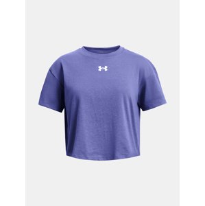 Under Armour T-Shirt UA CROP SPORTSTYLE LOGO SS-PPL - Girls