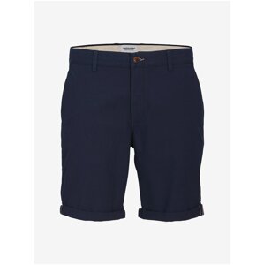 Jack & Jones Fury Men's Dark Blue Chino Shorts - Men's