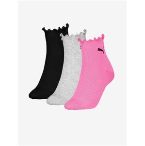 Set of three pairs of Puma Women's Socks - Women