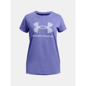 Under Armour T-Shirt UA G SPORTSTYLE LOGO SS-PPL - Girls