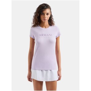 Light purple women's T-shirt Armani Exchange - Women