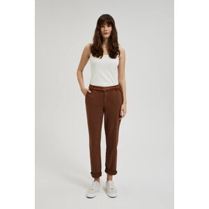 Women's trousers MOODO - brown