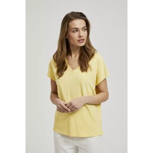 Women's T-shirt MOODO - yellow