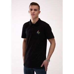 Folkstar Man's Polo Shirt Embroidery M