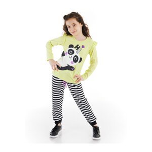 Denokids Hello Pandacorn Girls T-shirt Pants Suit