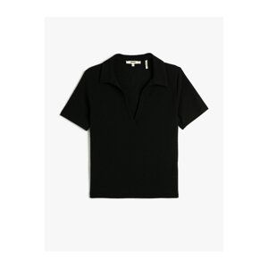 Koton Short Sleeve Polo T-Shirt