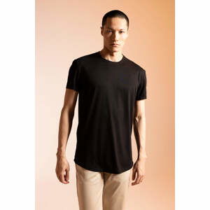 DEFACTO Long Muscle Fit Crew Neck T-Shirt