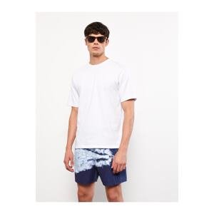 LC Waikiki Men's Shorts with Printed Marine Shorts