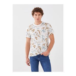 LC Waikiki Crew Neck Short Sleeved Printed Combed Combed Men's T-Shirt.